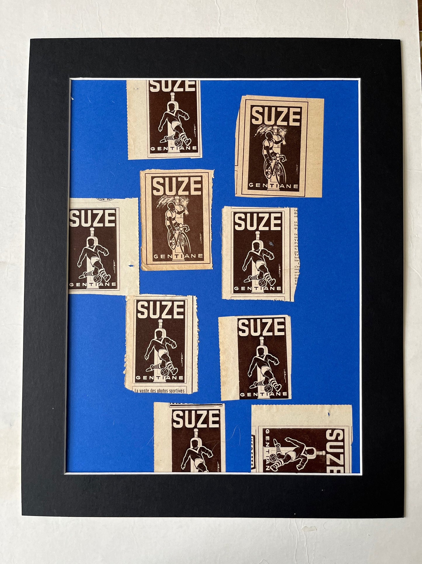 Vintage Drinks Advertisement - SUZE original French Artwork, 1950s