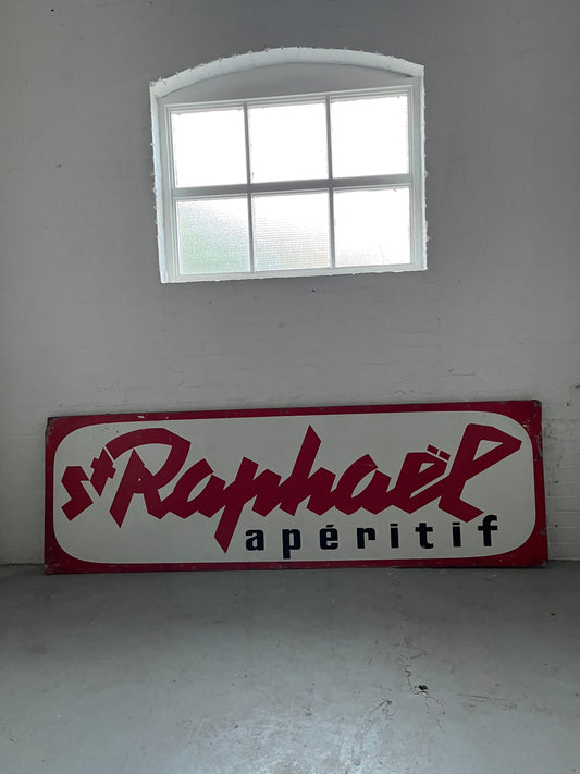 Vintage Advertising Sign - St Raphael, very rare, 1960s