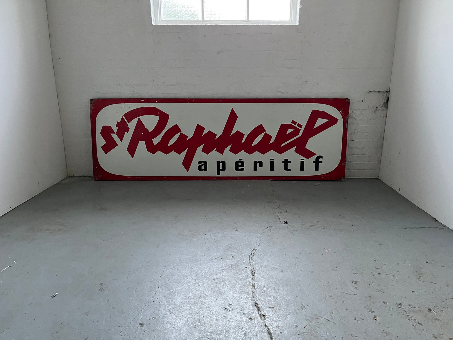 Vintage Advertising Sign - St Raphael, very rare, 1960s