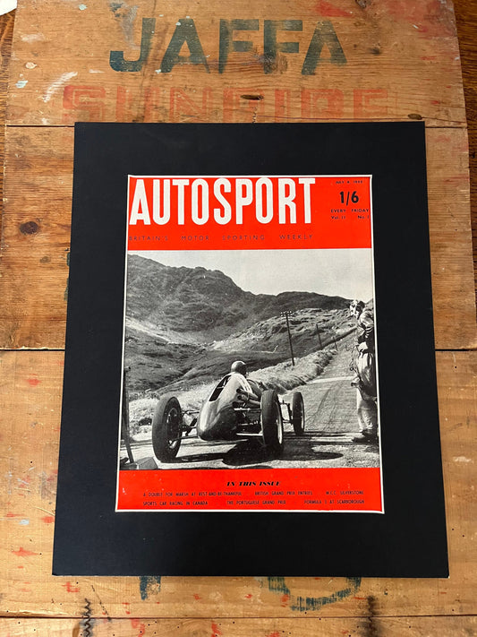 Vintage Autosport print 1955 Formula 3  racing car