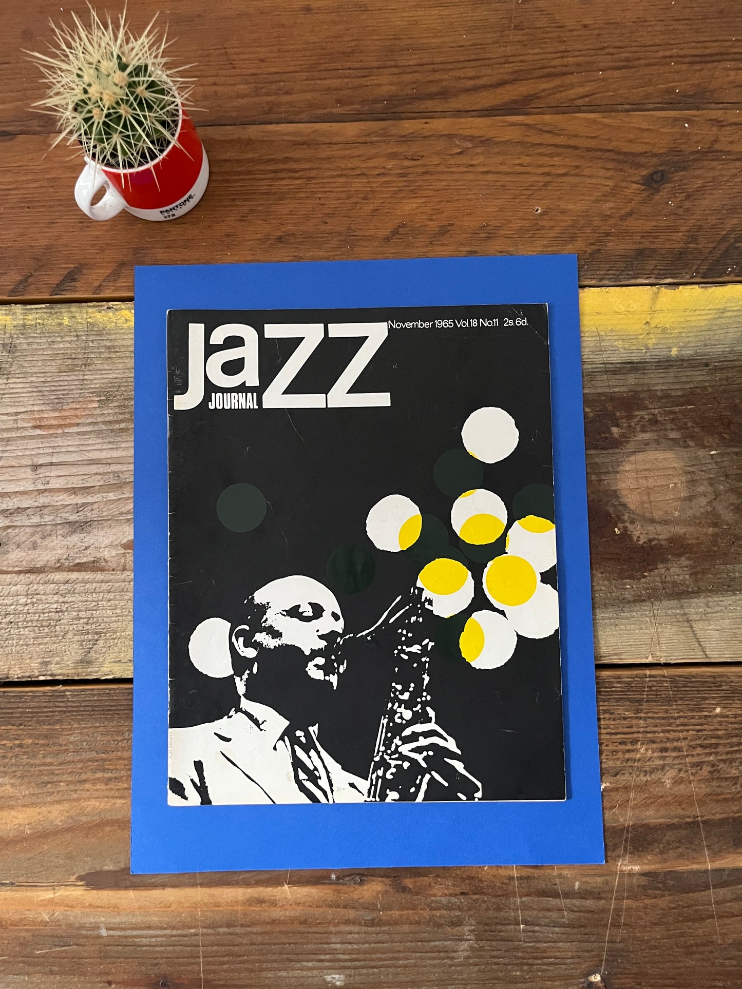 Vintage Jazz Journal Magazine cover Artwork - 1965 Bill Henderson