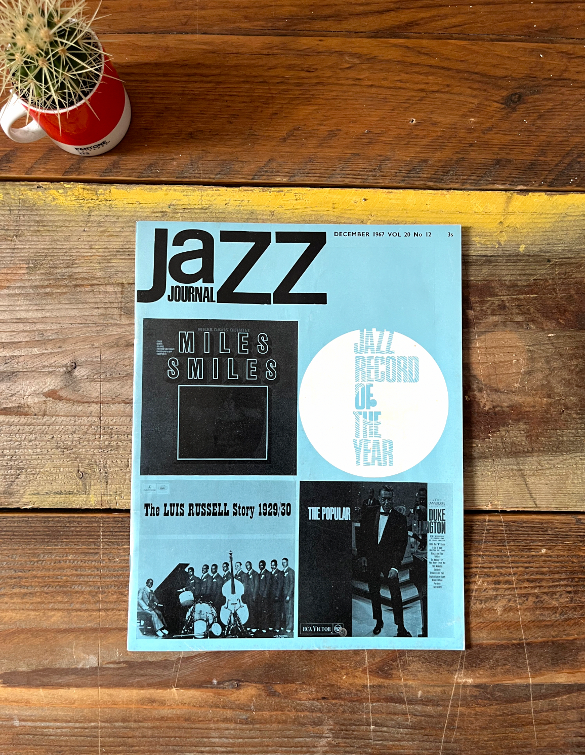 Vintage Jazz Magazine Artwork - Miles Davis 1967