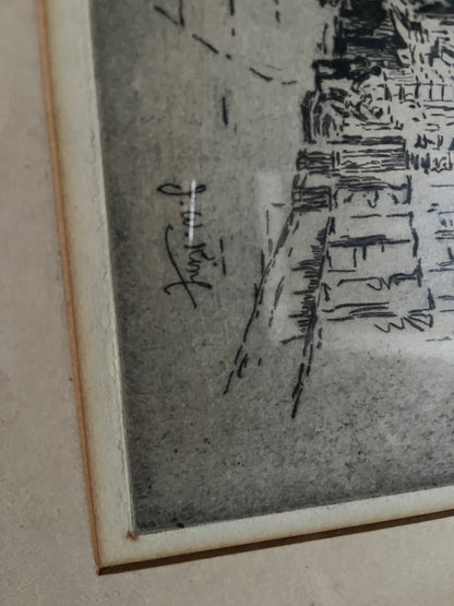 Oxford The high street JW King c1800s