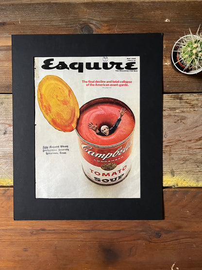 Esquire Andy Warhol cover 1969 George Lois