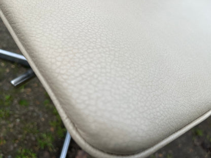 ARPER CATIFA 60 SWIVEL CHAIR STUDIO / OFFICE - CREAM LEATHER - PAIR