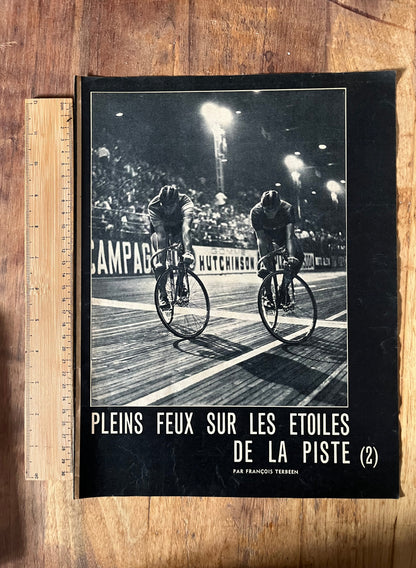 Vintage cycling poster Track / Pista c1960