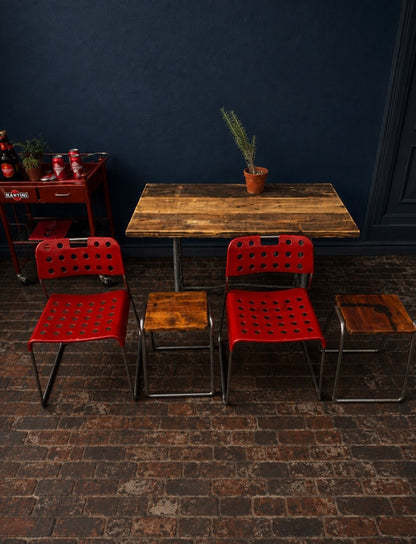 Industrial desk / table - Original with reclaimed top.