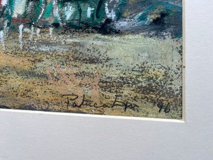 Plaza Mayor Madrid. Pastel by Patricia Espir