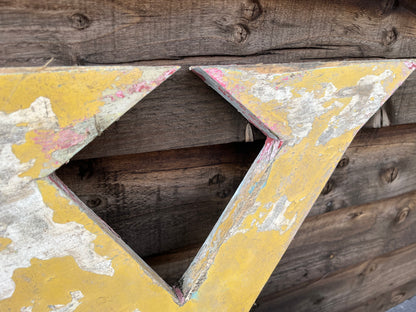 Reclaimed letter W vintage shop lettering