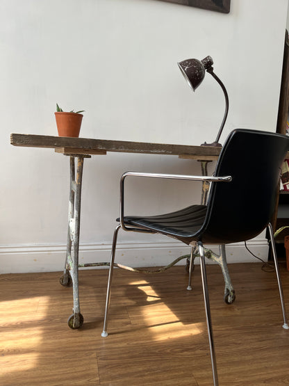 Industrial desk / table - Original with reclaimed top.