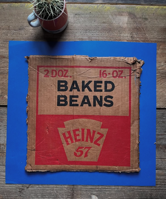 Heinz baked beans original artwork 1960s