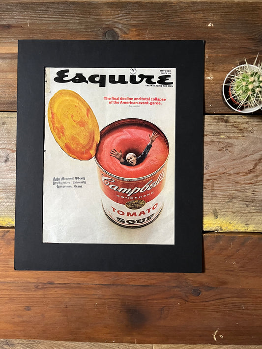 Esquire Andy Warhol cover 1969 George Lois