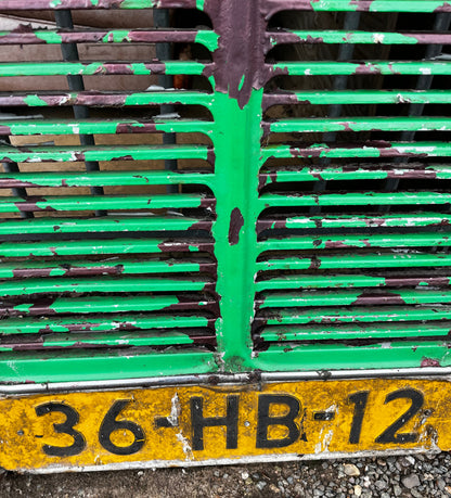 Citroen H van grille decorative prop French cafe