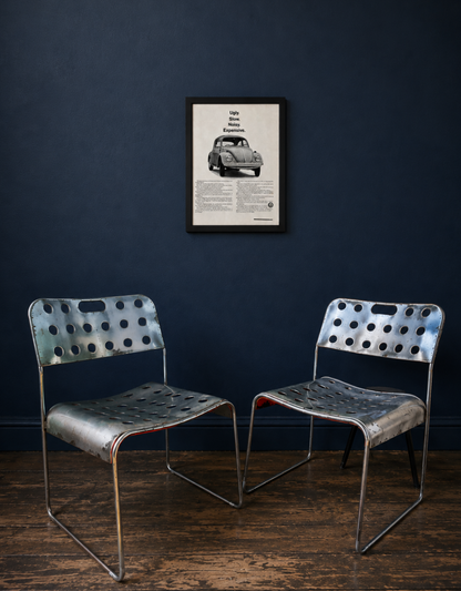 OMK midcentury stacking chair