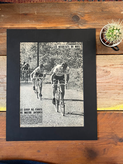 Tour de France vintage poster Jacques Anquetil c1964