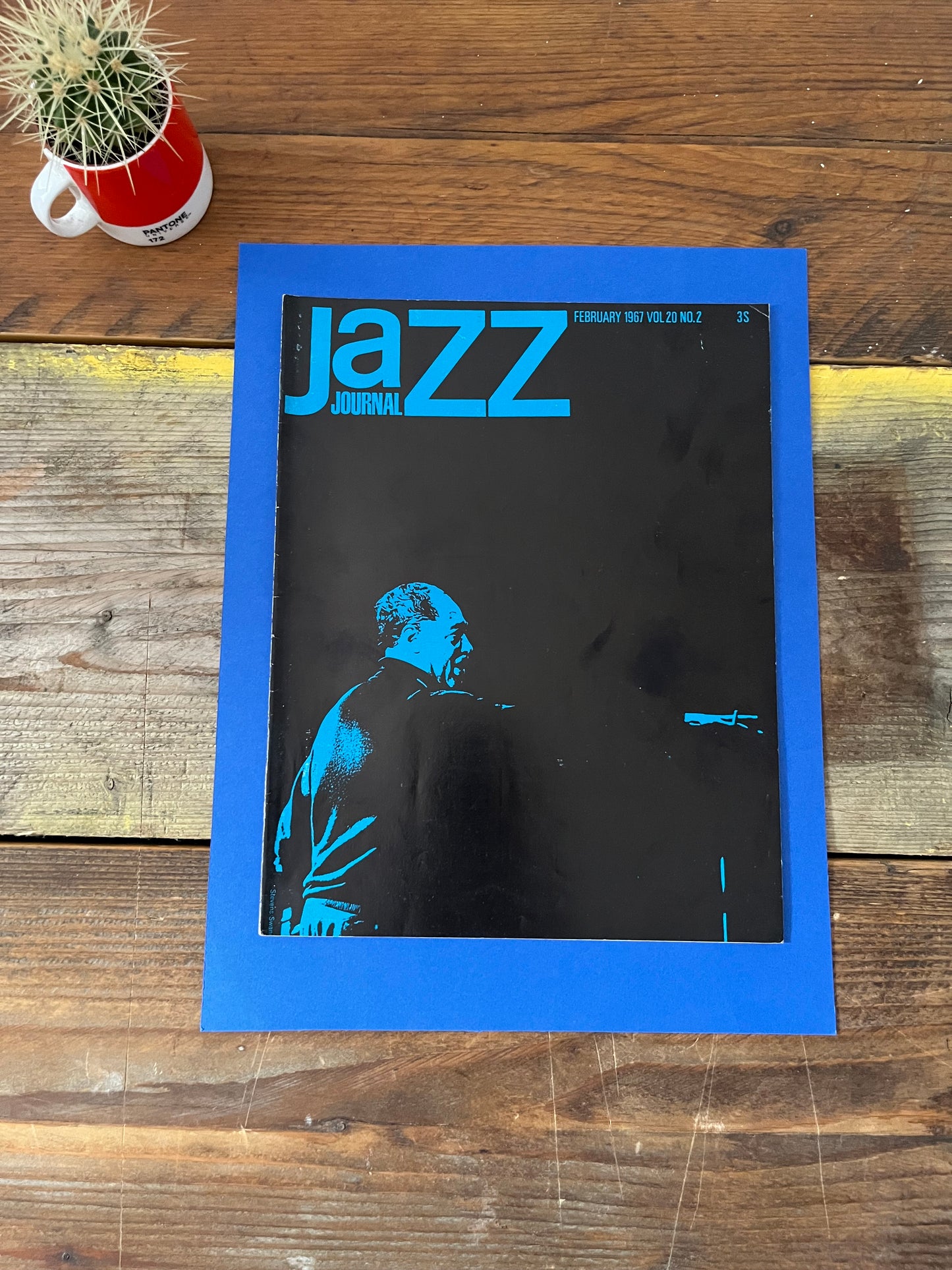 Vintage Jazz Journal Magazine cover Artwork - 1967 Duke Ellington