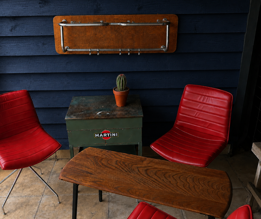 Midcentury Belgian coat / Hat rack
