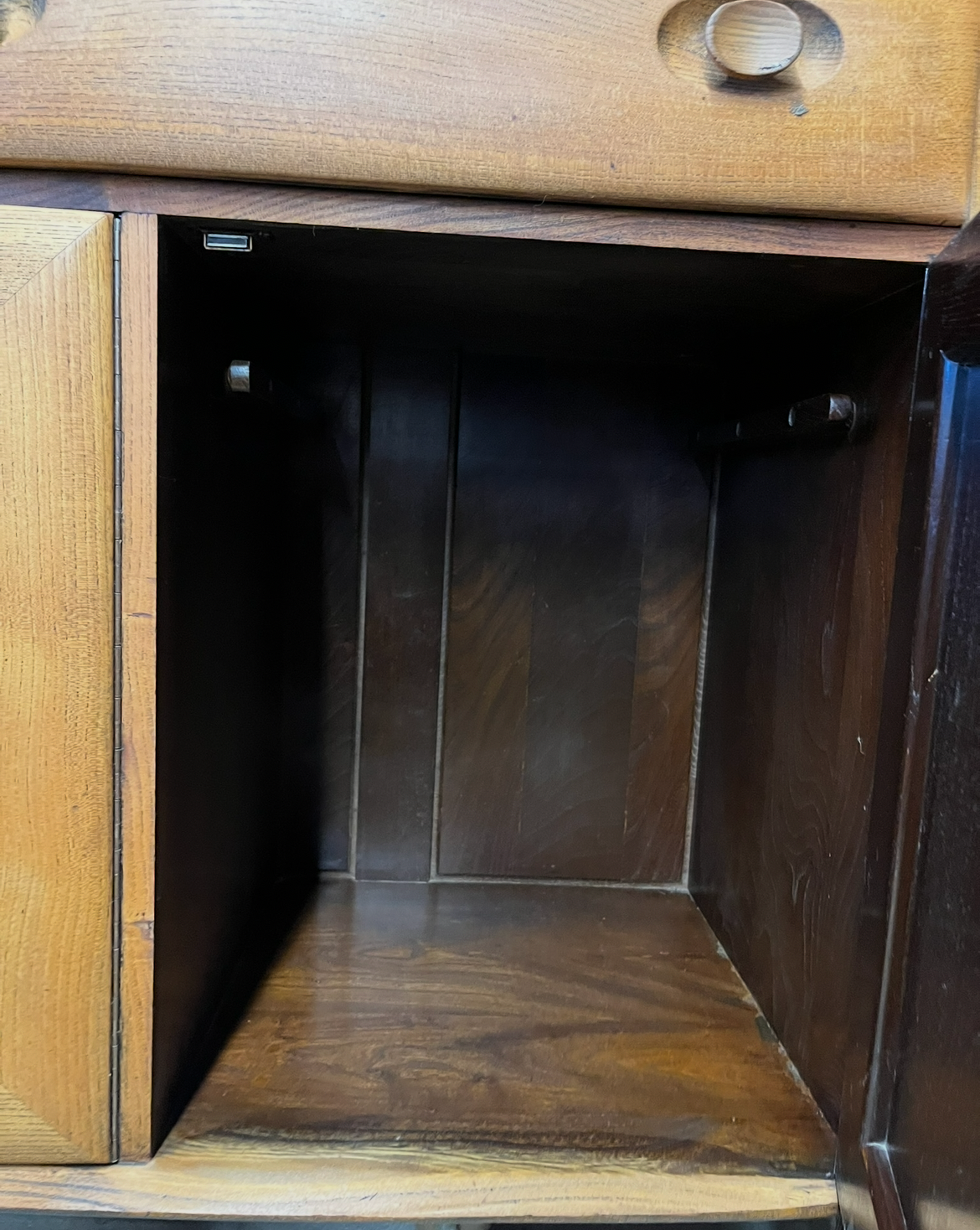 Vintage Ercol Windsor elm Sideboard - Midcentury Modern Restored
