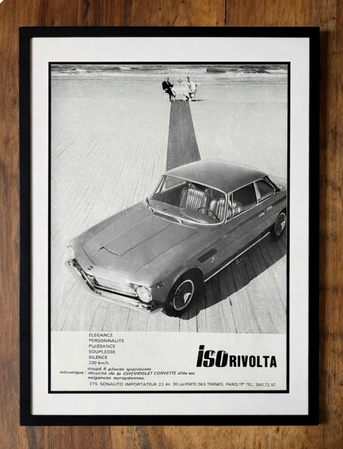 Vintage car Advertisement ISO Rivolta