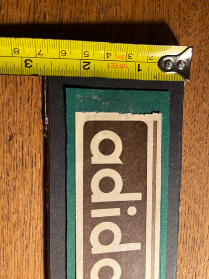 Vintage Adidas advertisement c1962 French