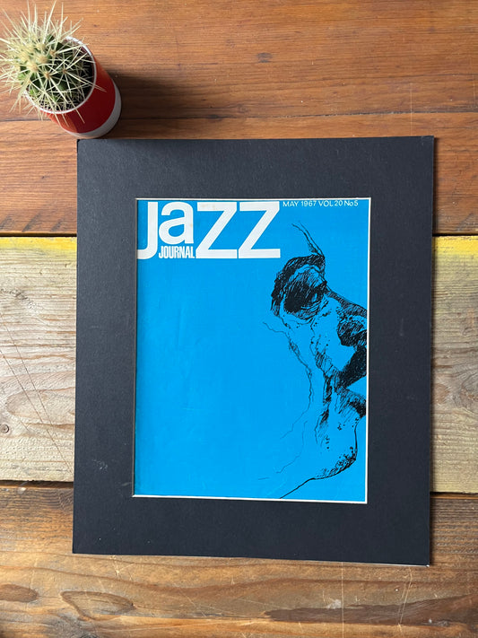 Vintage Jazz Journal Magazine cover Artwork - May 1967