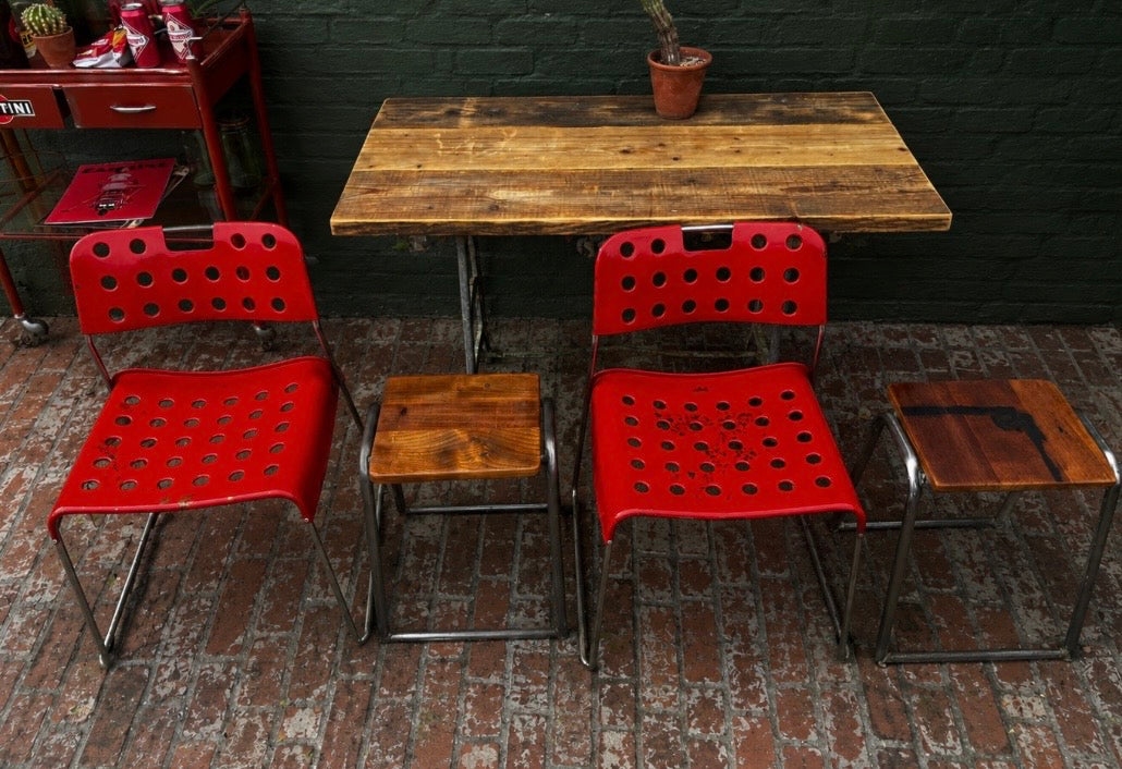 Industrial desk / table - Original with reclaimed top.
