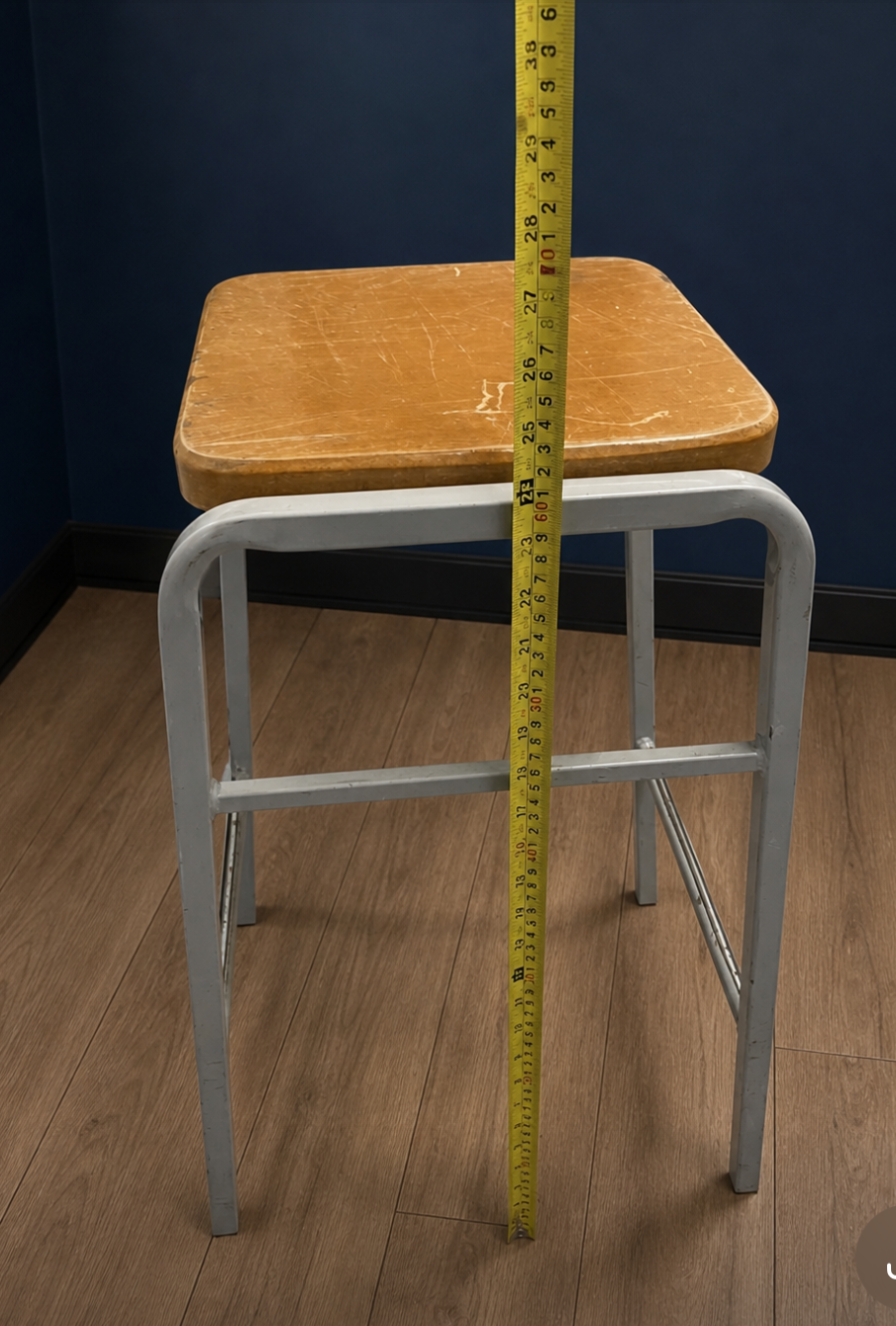 Ten Vintage School Lab Stools