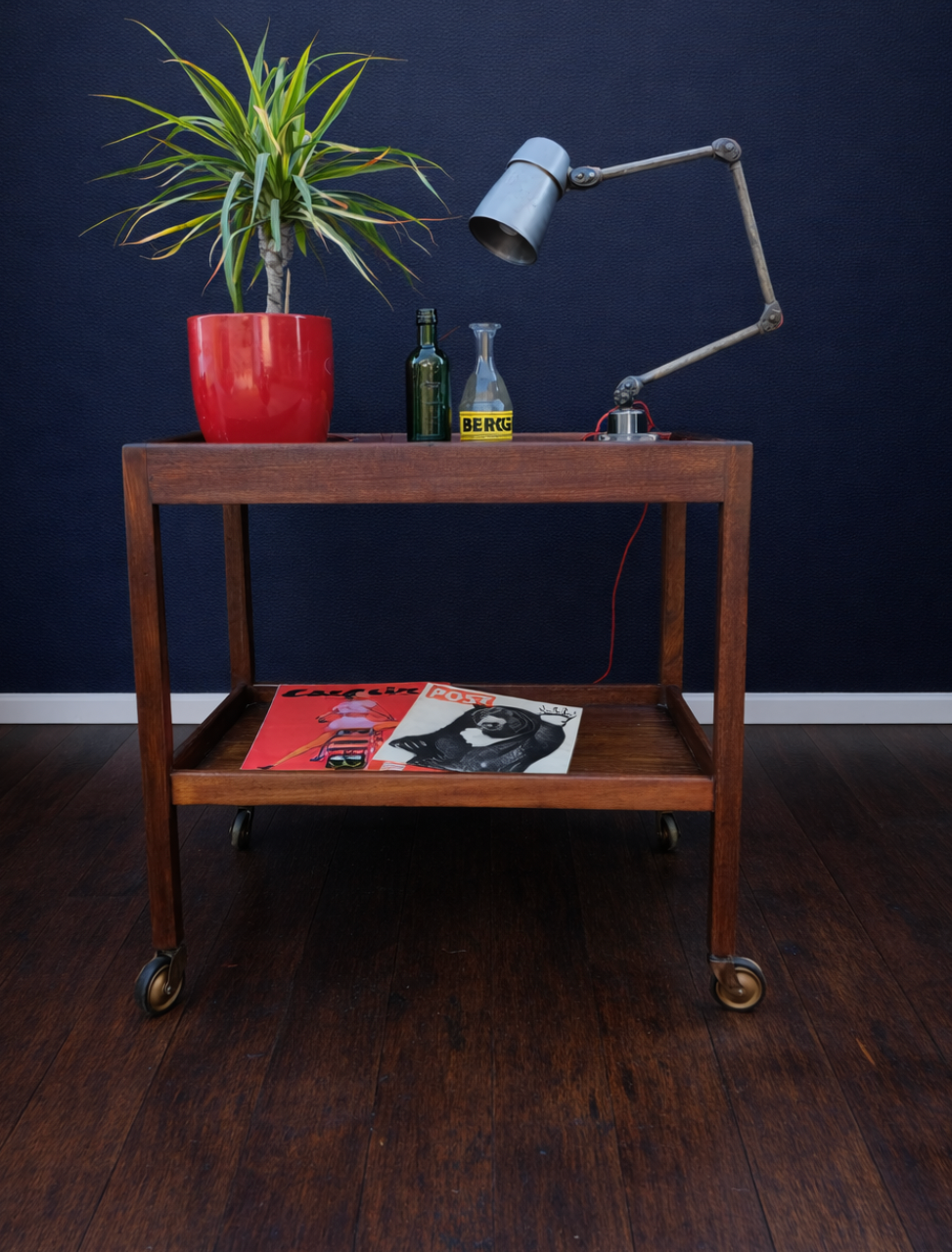 Mid Century War Department drinks trolley by Styles and Meeling c1954