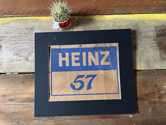 Heinz 57 original artwork 1960s