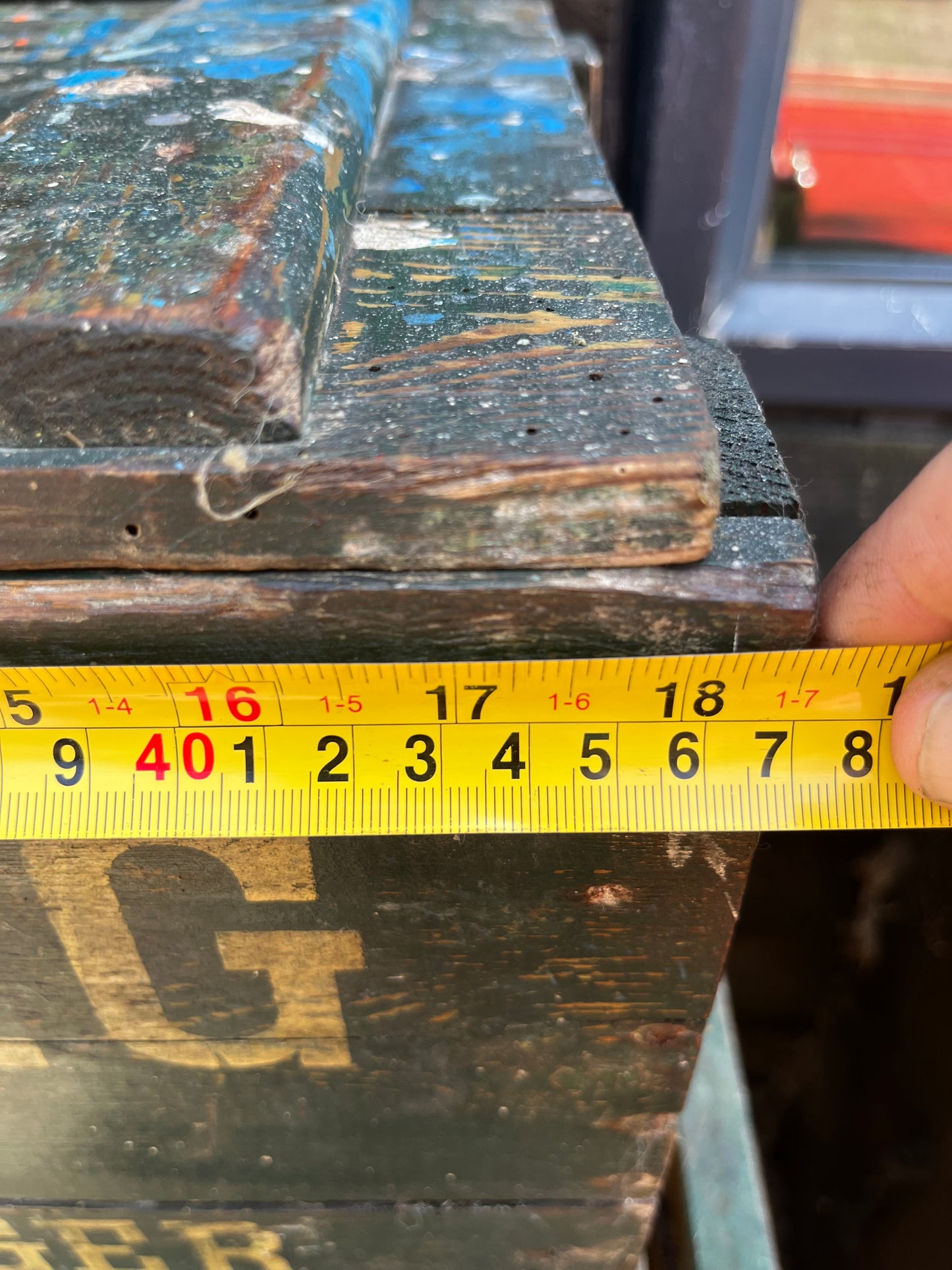 Tuborg Danish beer crate with lid c1950s