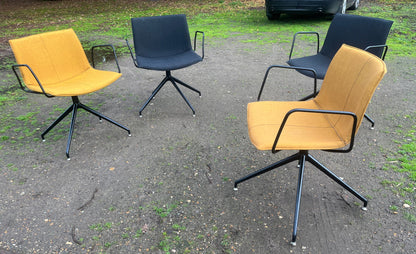 ARPER CATIFA 53 SWIVEL CHAIR STUDIO / OFFICE Mustard yellow