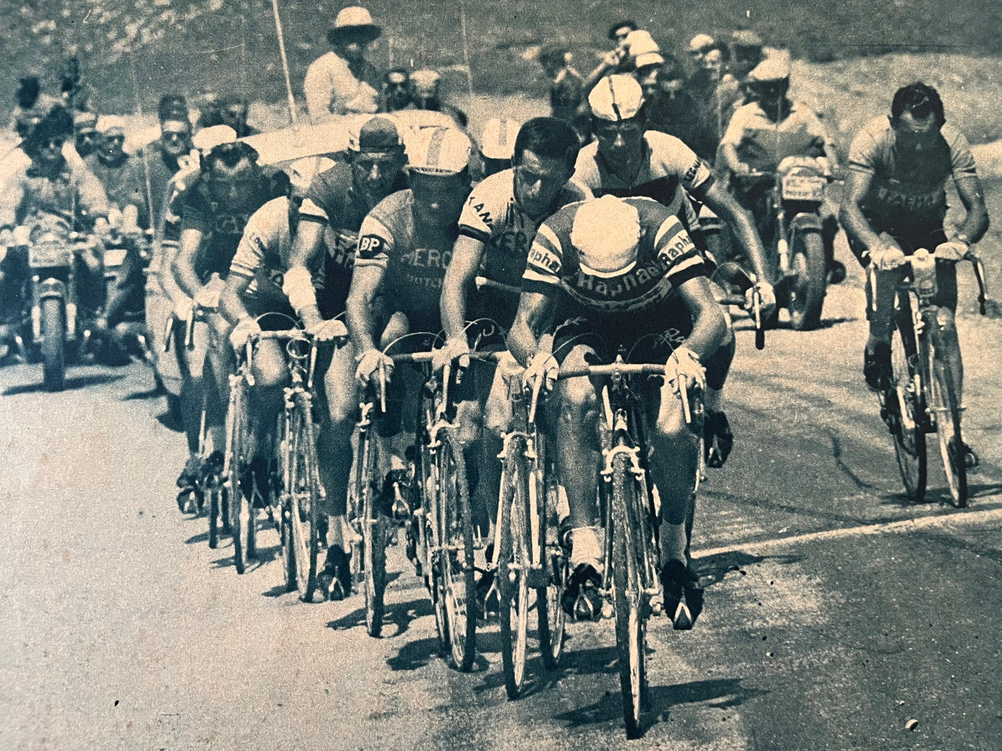Tour de France Jacques Anquetil Tom Simpson Raymond Poulidor c1963