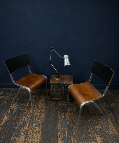 ESA Stacking Dining Chair by James Leonard for Esavian, 1950s