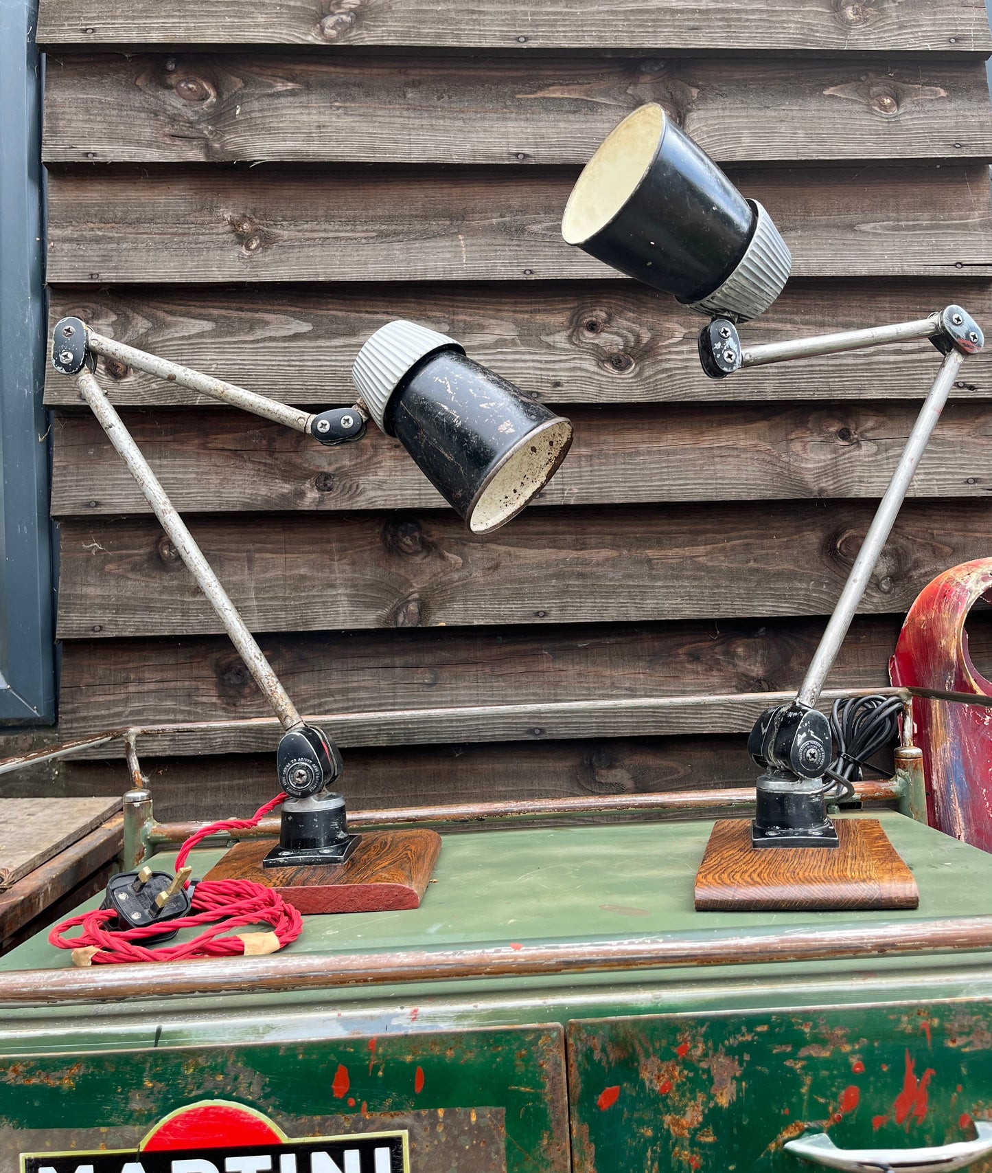 Vintage Machinist Lamp c1960s by LoVo