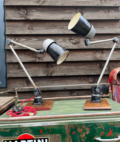 Vintage Machinist Lamp c1960s by LoVo