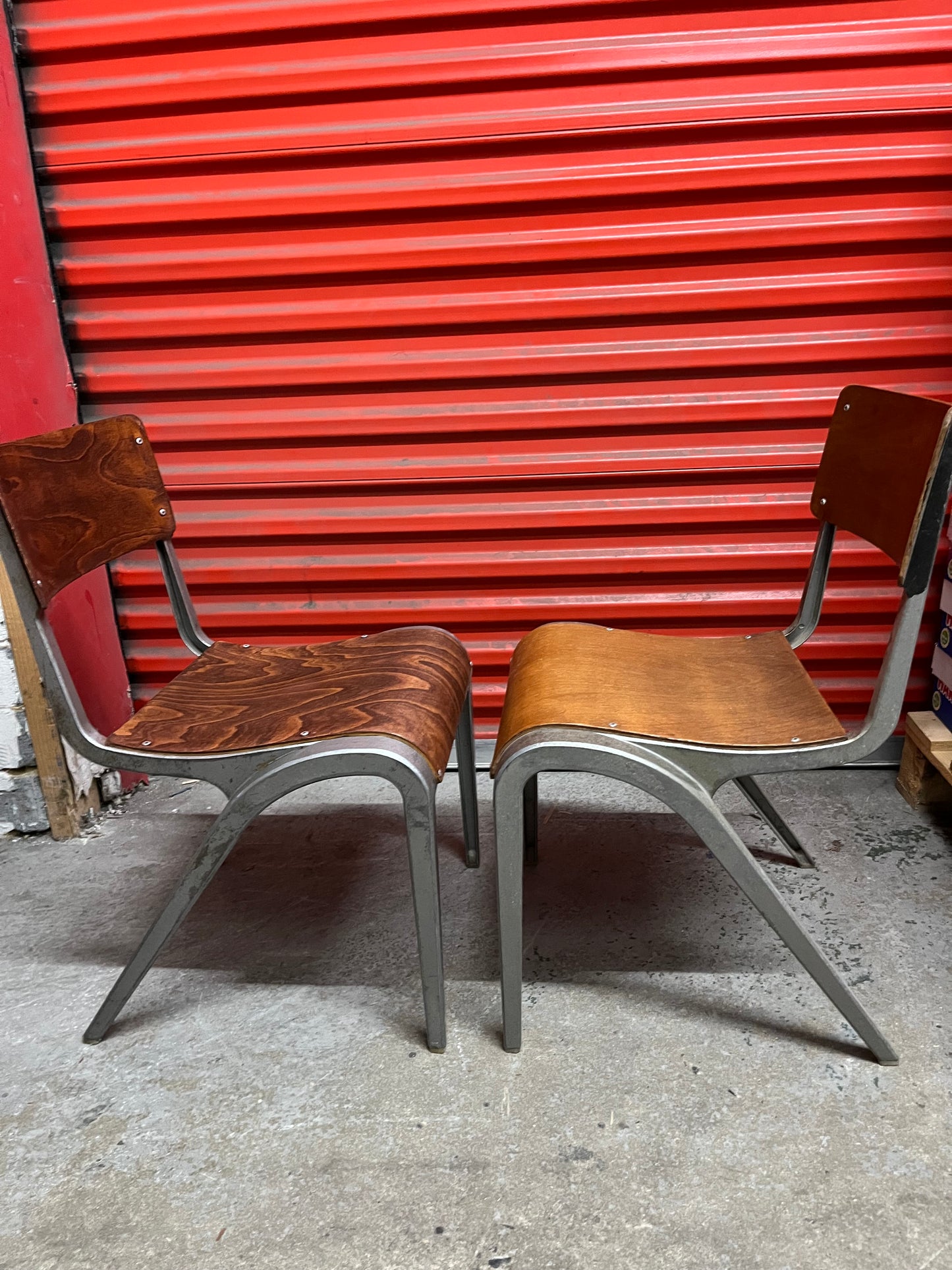 Esavian Children’s Stacking School Chair by James Leonard, 1950s Height 40cm