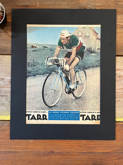 Livio Isotti Giro D’Italia vintage print 1953
