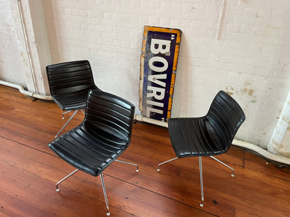 ARPER CATIFA 53 CHAIR  LEATHER STUDIO : SWIVEL CHAIR - EIGHT AVAILABLE