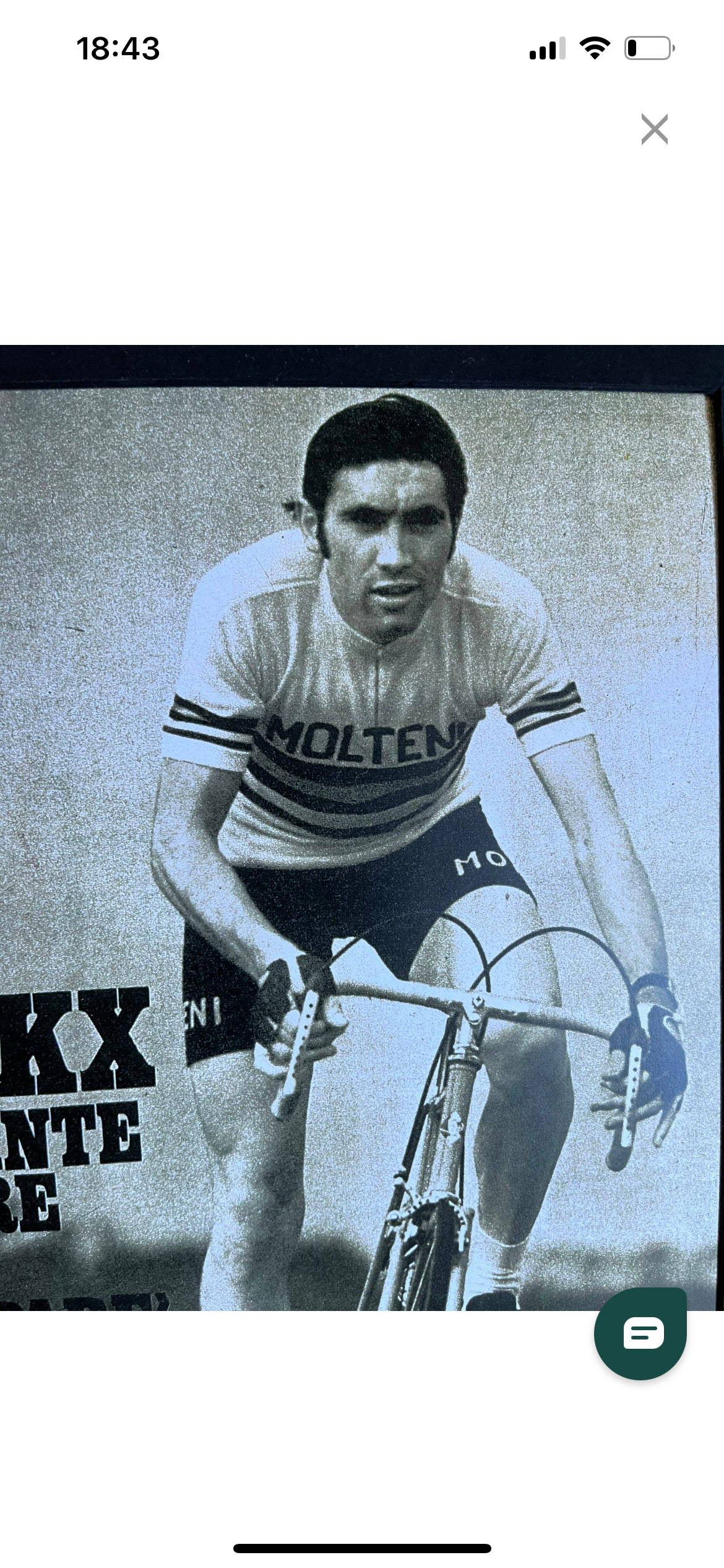 Eddy Merckx 1972 Molteni poster