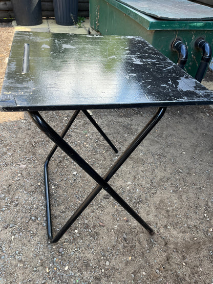 Vintage folding school exam table