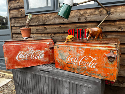 1940s Coca Cola cooler chests - two available