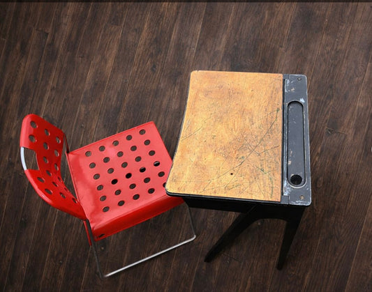 James Leonard ESA early model school desk c1947
