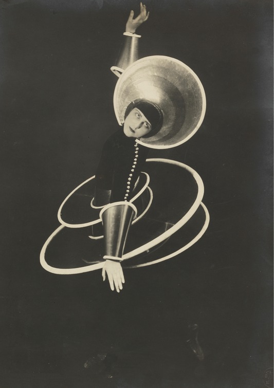 Oskar Schlemmer poster - Study for the Triadic Ballet  - Bauhaus c1920s