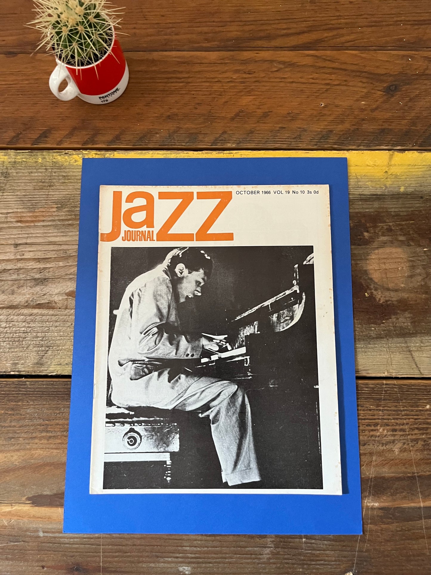 Vintage Jazz Journal Magazine cover Artwork - 1966