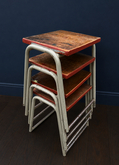 Set of Vintage School Lab Stools - Kitchen / cafe