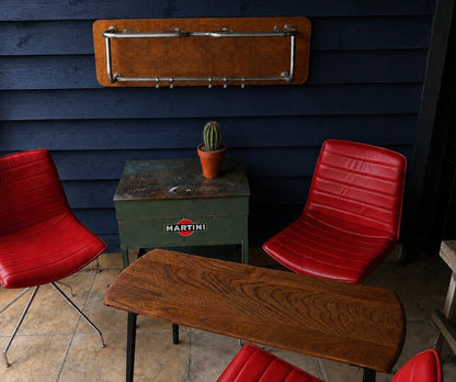ARPER CATIFA 46 STUDIO / OFFICE CHAIR RED LEATHER