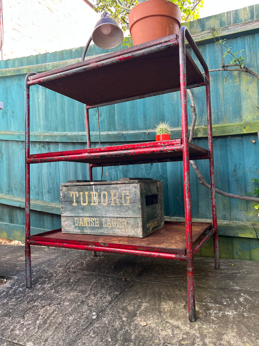 Industrial shelving unit Bauhaus style