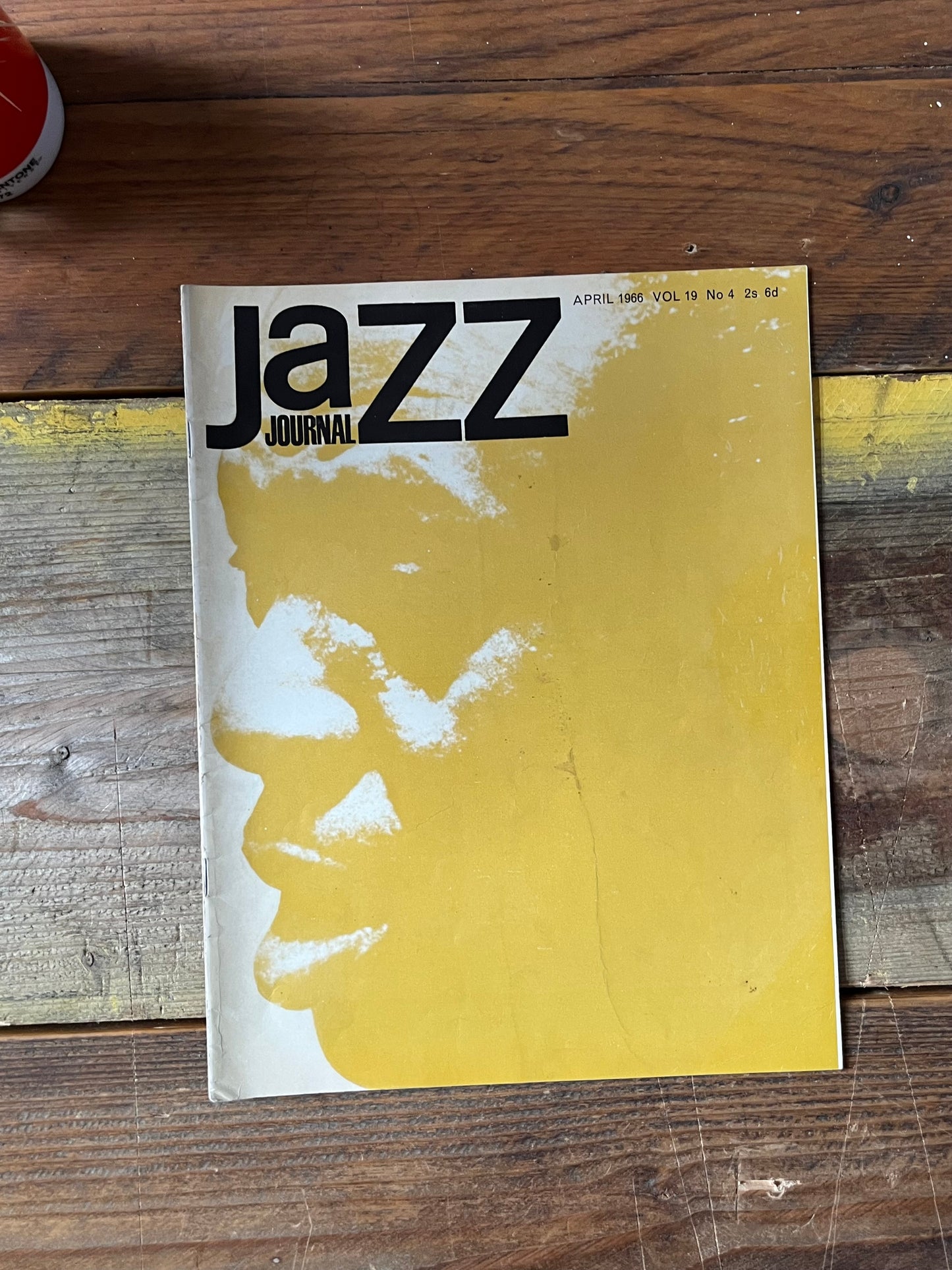 Vintage Jazz Journal Magazine cover Artwork - April 1966