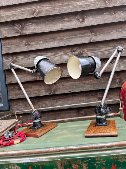 Vintage Machinist Lamp c1960s by LoVo