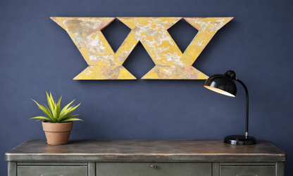 Reclaimed letter W vintage shop lettering
